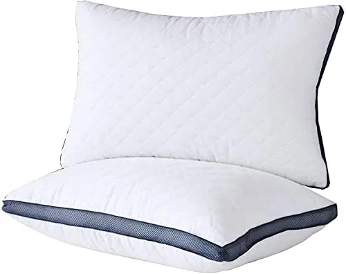 Meoflaw Gusseted Hotel Pillow — Queen